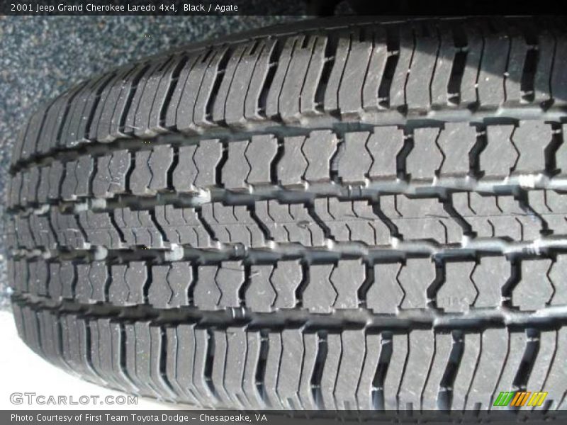 Black / Agate 2001 Jeep Grand Cherokee Laredo 4x4