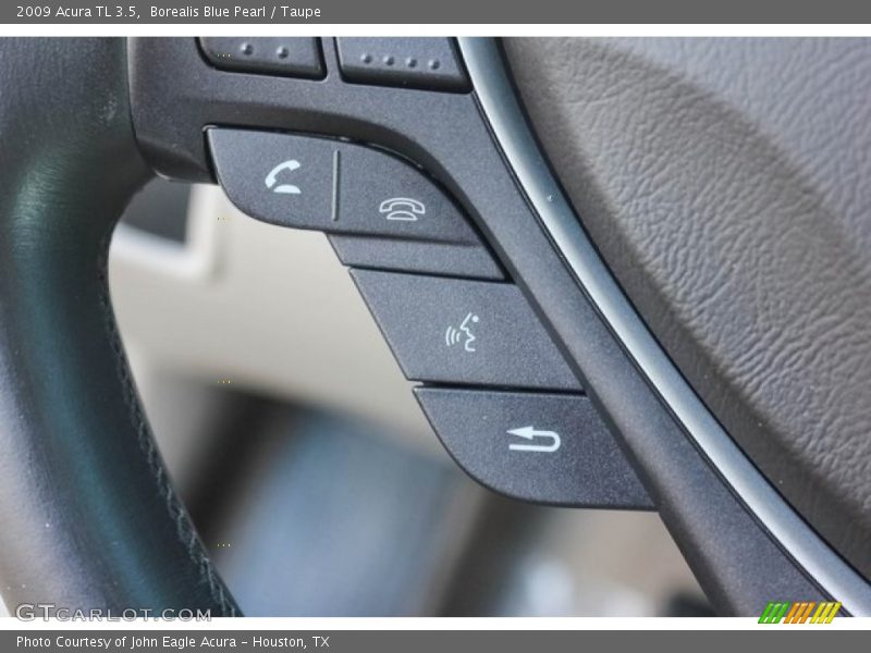 Borealis Blue Pearl / Taupe 2009 Acura TL 3.5