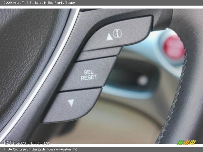 Borealis Blue Pearl / Taupe 2009 Acura TL 3.5