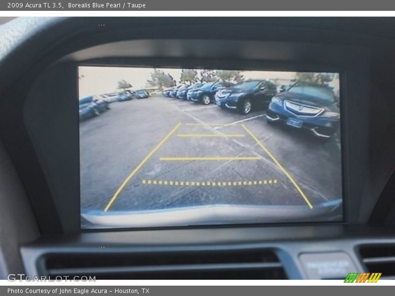 Borealis Blue Pearl / Taupe 2009 Acura TL 3.5