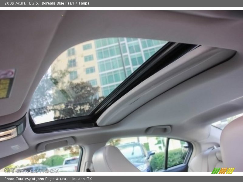 Borealis Blue Pearl / Taupe 2009 Acura TL 3.5