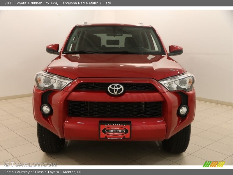 Barcelona Red Metallic / Black 2015 Toyota 4Runner SR5 4x4