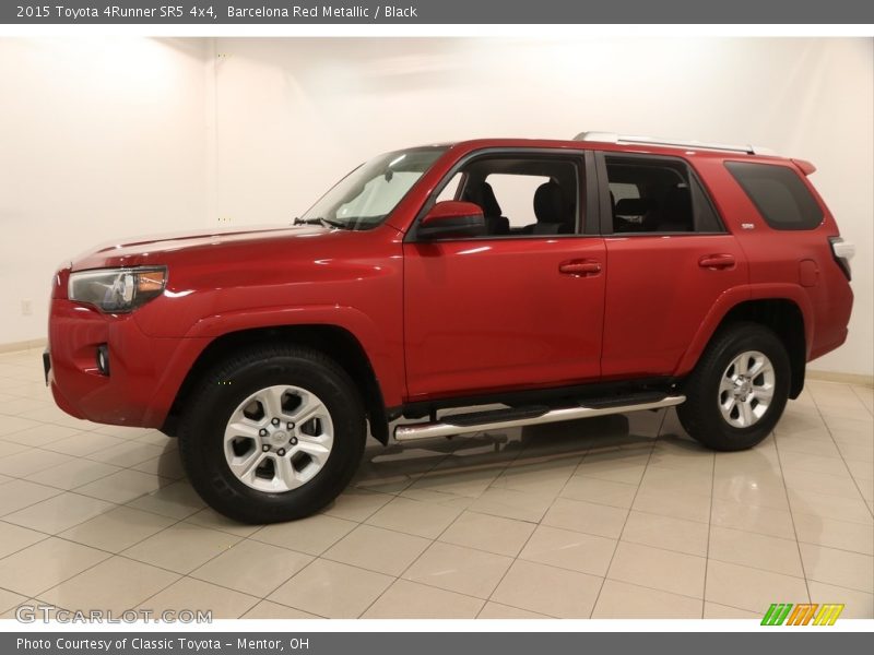 Barcelona Red Metallic / Black 2015 Toyota 4Runner SR5 4x4