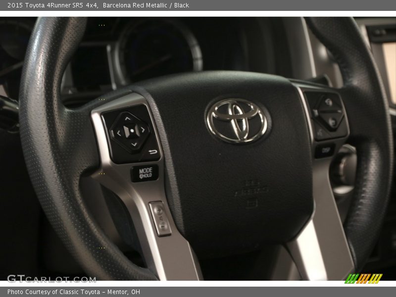 Barcelona Red Metallic / Black 2015 Toyota 4Runner SR5 4x4