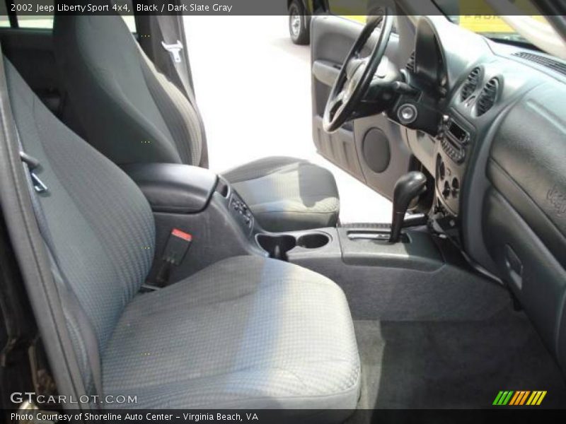 Black / Dark Slate Gray 2002 Jeep Liberty Sport 4x4