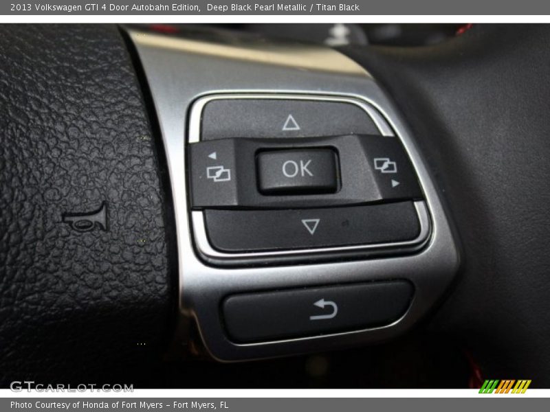 Deep Black Pearl Metallic / Titan Black 2013 Volkswagen GTI 4 Door Autobahn Edition