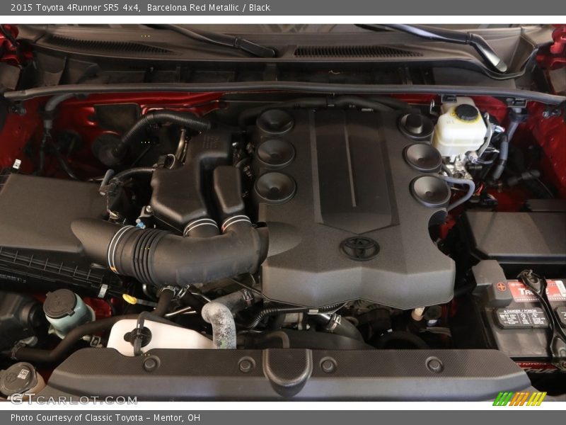 Barcelona Red Metallic / Black 2015 Toyota 4Runner SR5 4x4