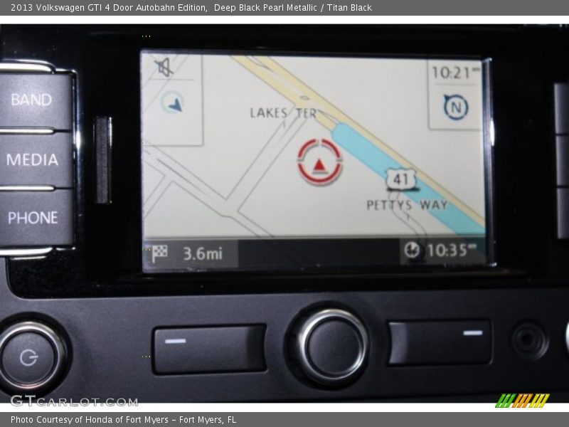 Deep Black Pearl Metallic / Titan Black 2013 Volkswagen GTI 4 Door Autobahn Edition