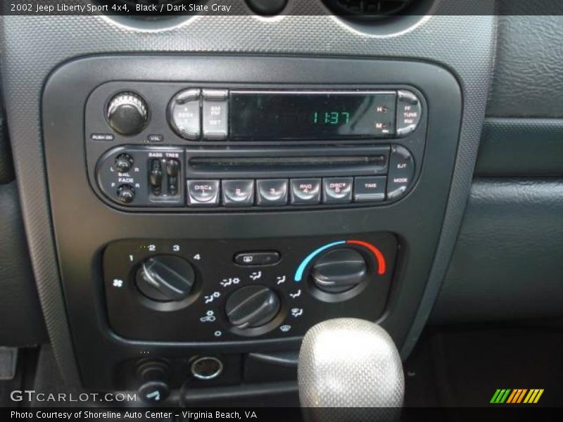 Black / Dark Slate Gray 2002 Jeep Liberty Sport 4x4