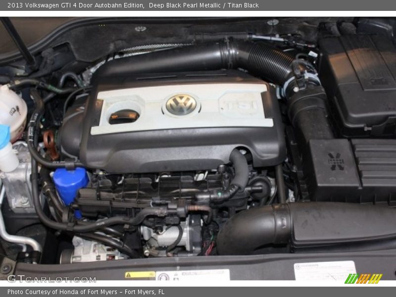 Deep Black Pearl Metallic / Titan Black 2013 Volkswagen GTI 4 Door Autobahn Edition