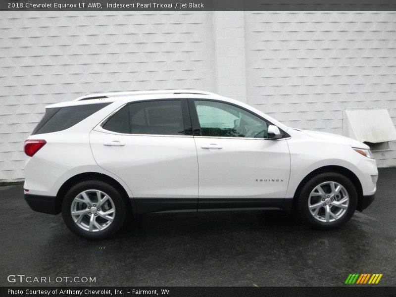 Iridescent Pearl Tricoat / Jet Black 2018 Chevrolet Equinox LT AWD