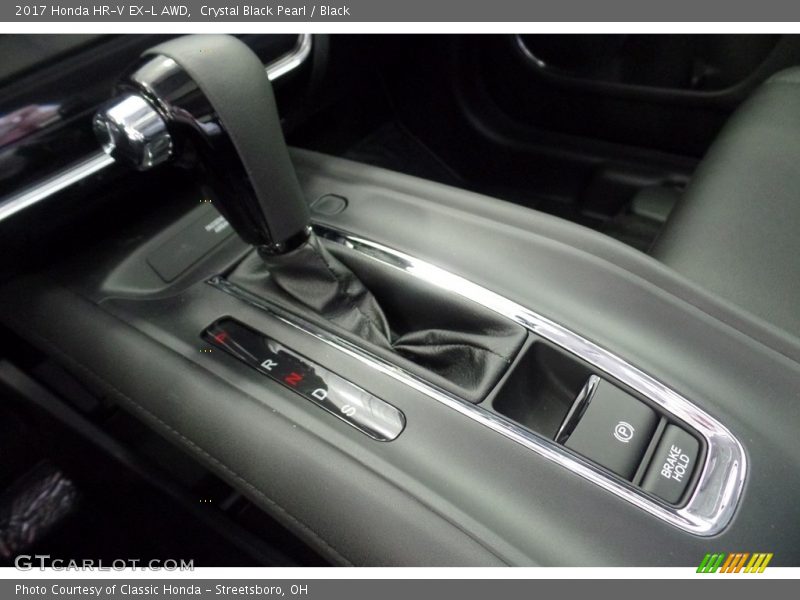 Crystal Black Pearl / Black 2017 Honda HR-V EX-L AWD
