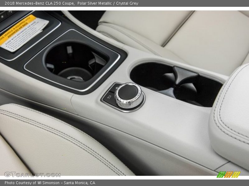 Polar Silver Metallic / Crystal Grey 2018 Mercedes-Benz CLA 250 Coupe