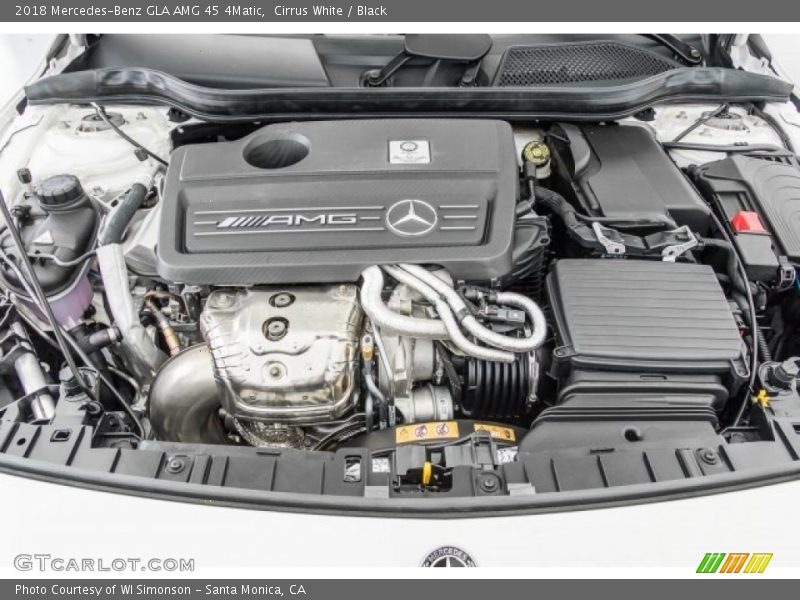  2018 GLA AMG 45 4Matic Engine - 2.0 Liter Twin-Turbocharged DOHC 16-Valve VVT 4 Cylinder