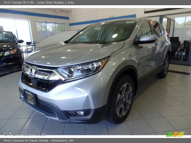 Lunar Silver Metallic / Gray 2017 Honda CR-V EX
