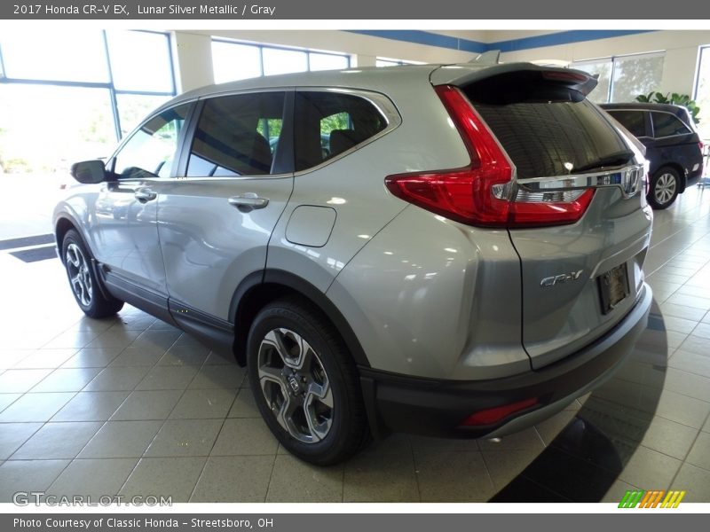 Lunar Silver Metallic / Gray 2017 Honda CR-V EX