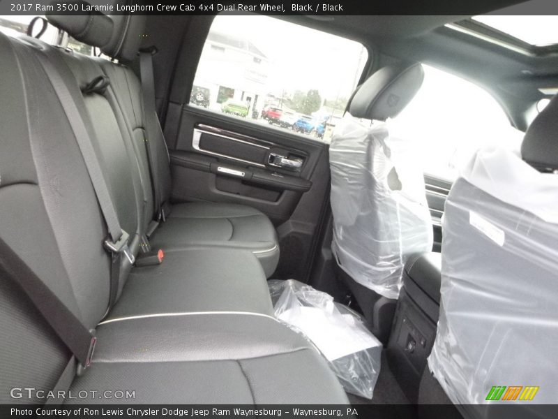 Black / Black 2017 Ram 3500 Laramie Longhorn Crew Cab 4x4 Dual Rear Wheel