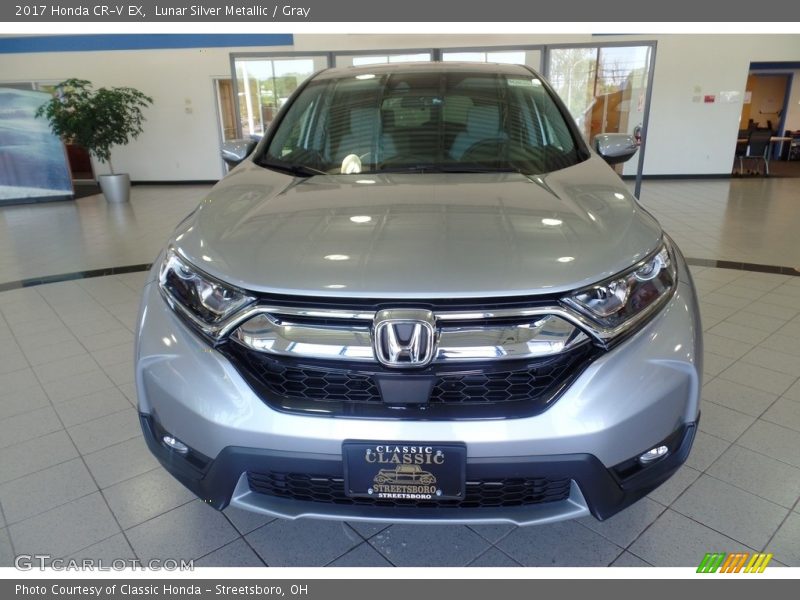 Lunar Silver Metallic / Gray 2017 Honda CR-V EX