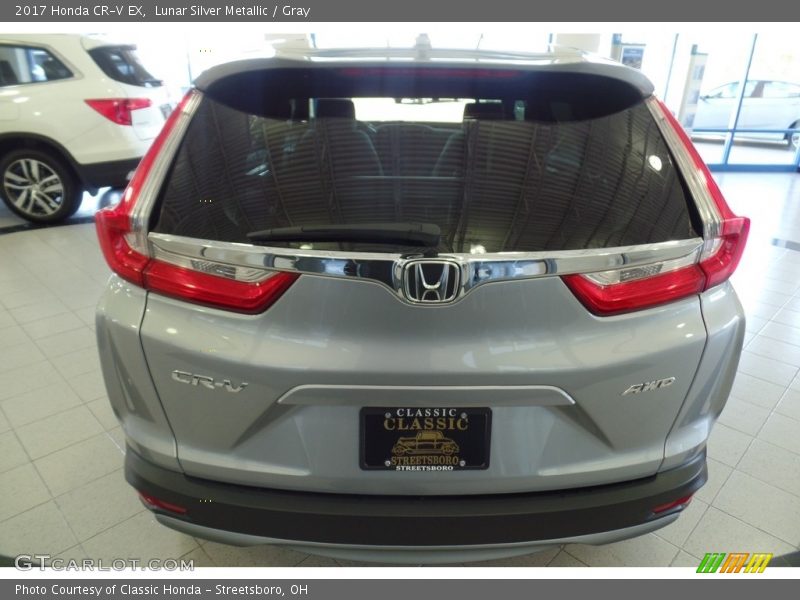 Lunar Silver Metallic / Gray 2017 Honda CR-V EX
