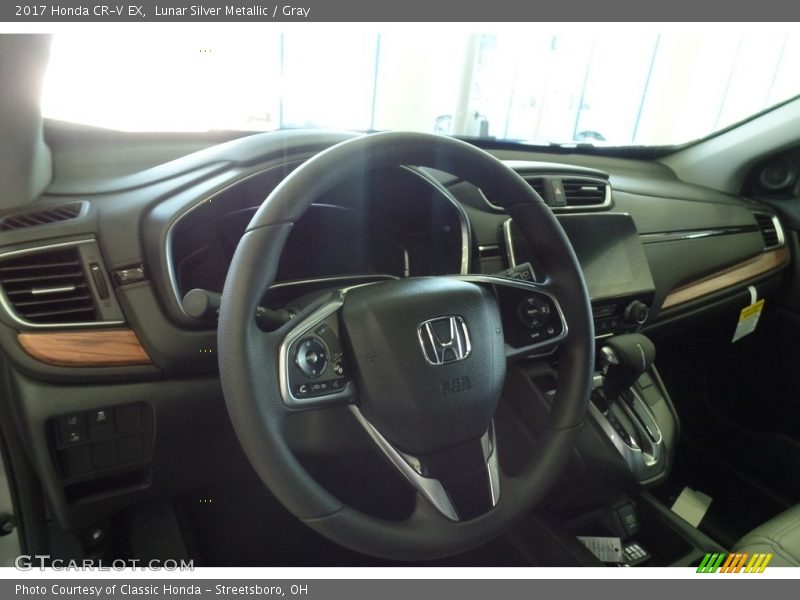 Lunar Silver Metallic / Gray 2017 Honda CR-V EX