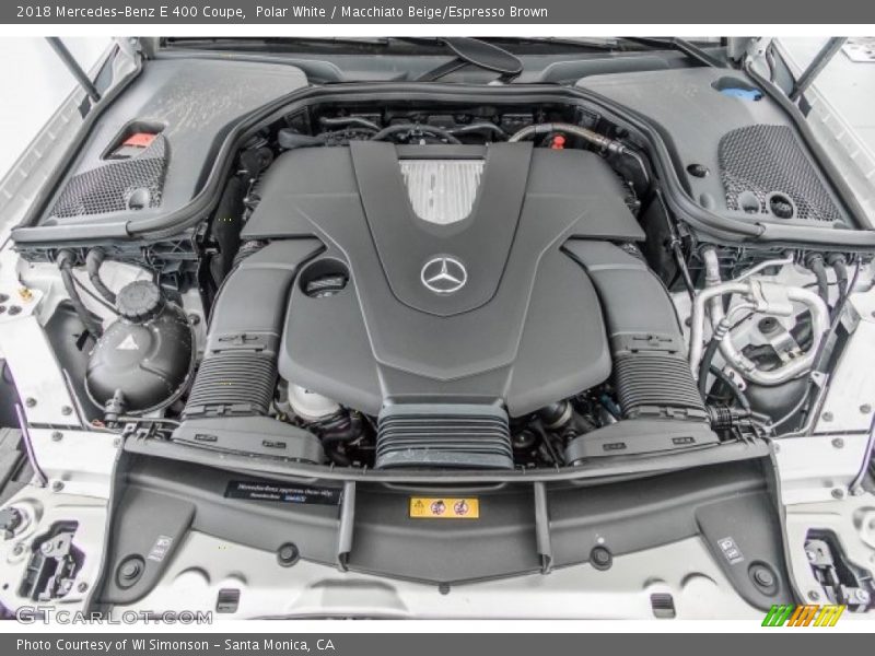  2018 E 400 Coupe Engine - 3.0 Liter Turbocharged DOHC 24-Valve VVT V6