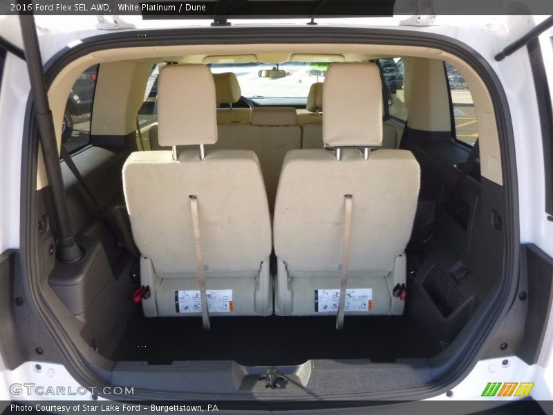 White Platinum / Dune 2016 Ford Flex SEL AWD