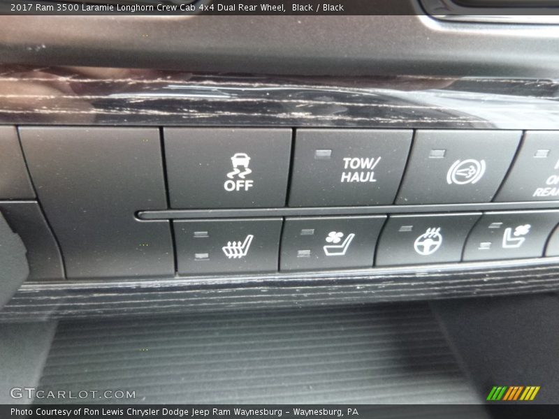 Black / Black 2017 Ram 3500 Laramie Longhorn Crew Cab 4x4 Dual Rear Wheel