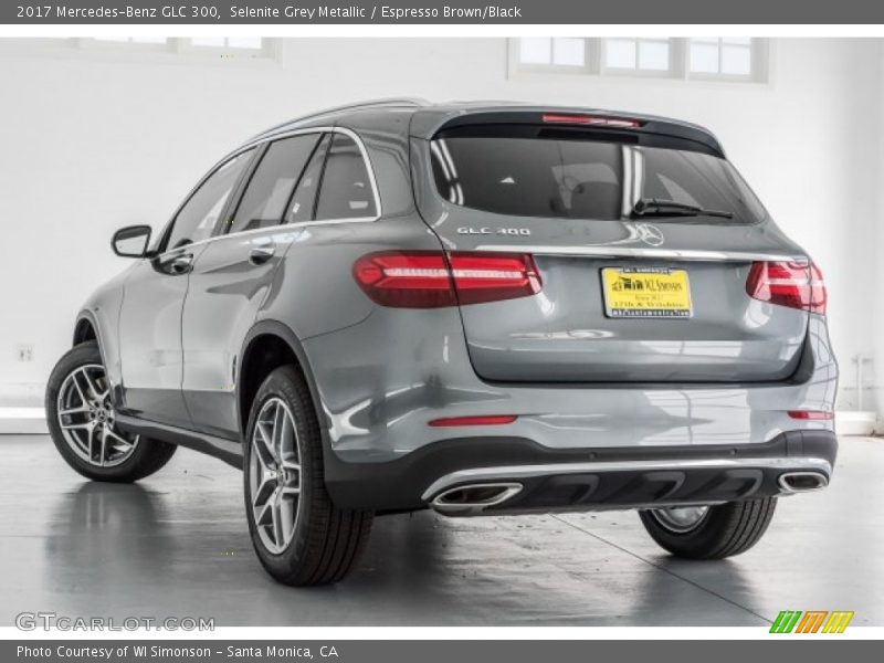 Selenite Grey Metallic / Espresso Brown/Black 2017 Mercedes-Benz GLC 300