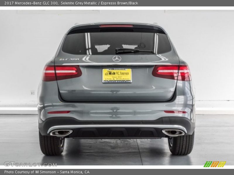 Selenite Grey Metallic / Espresso Brown/Black 2017 Mercedes-Benz GLC 300