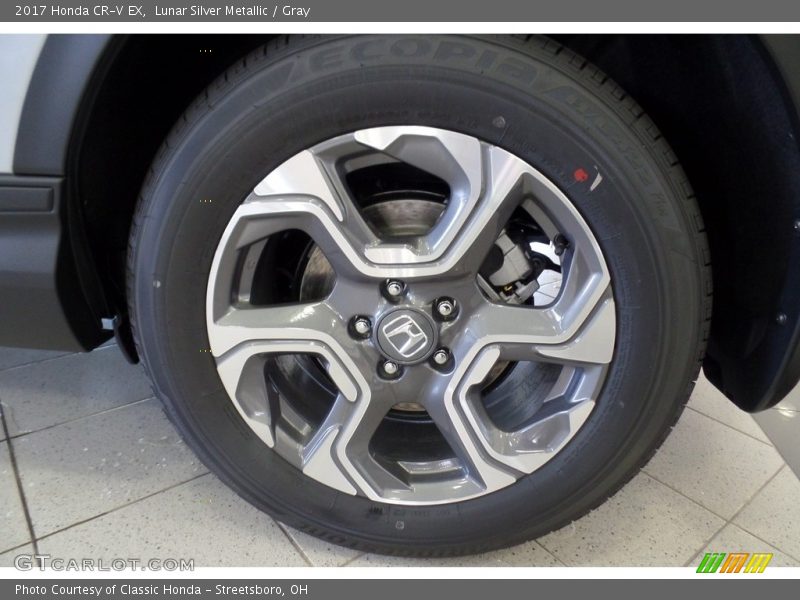Lunar Silver Metallic / Gray 2017 Honda CR-V EX
