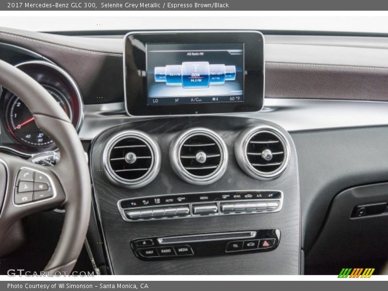Selenite Grey Metallic / Espresso Brown/Black 2017 Mercedes-Benz GLC 300
