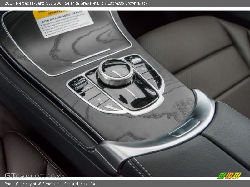 Selenite Grey Metallic / Espresso Brown/Black 2017 Mercedes-Benz GLC 300