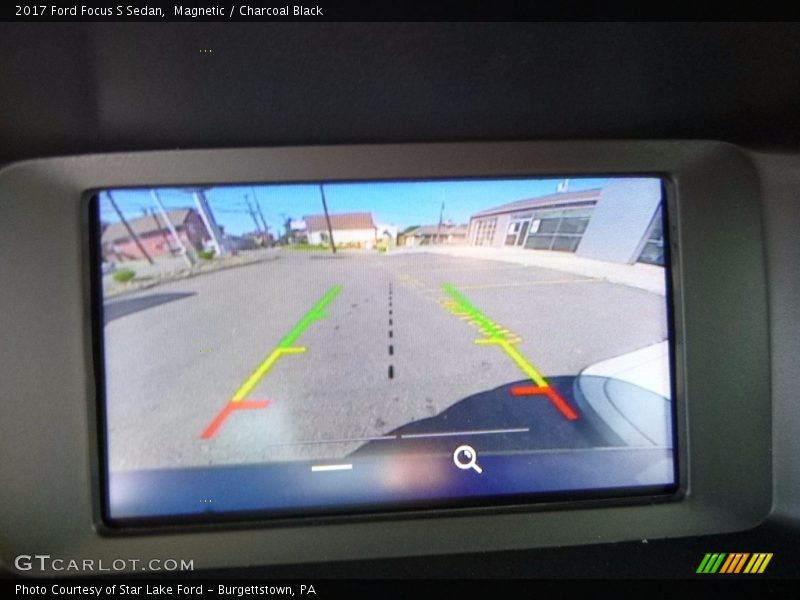 Magnetic / Charcoal Black 2017 Ford Focus S Sedan