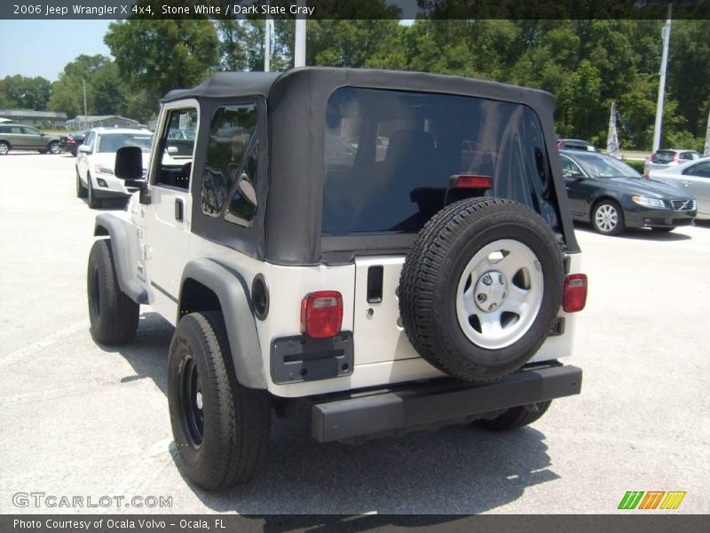 Stone White / Dark Slate Gray 2006 Jeep Wrangler X 4x4