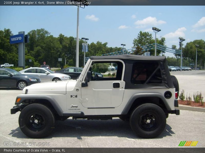 Stone White / Dark Slate Gray 2006 Jeep Wrangler X 4x4