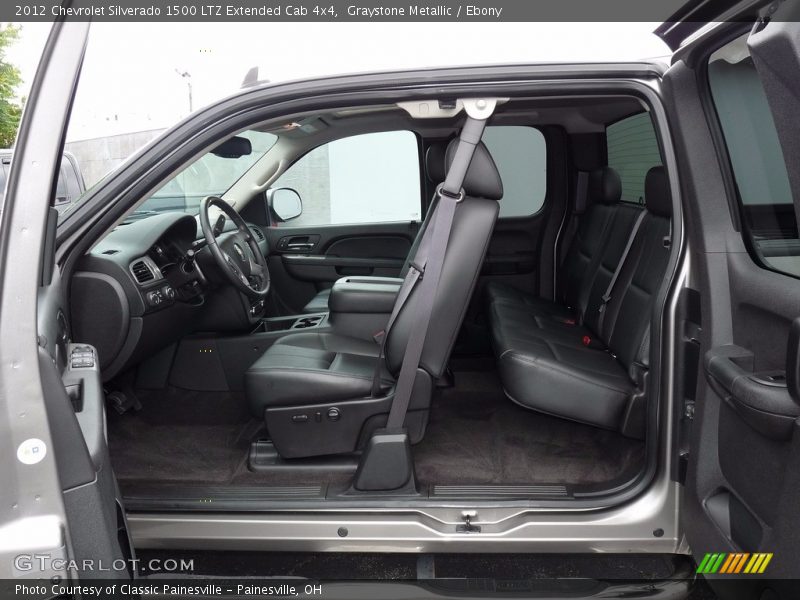 Graystone Metallic / Ebony 2012 Chevrolet Silverado 1500 LTZ Extended Cab 4x4