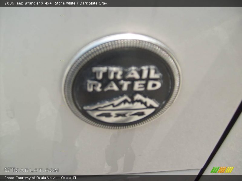 Stone White / Dark Slate Gray 2006 Jeep Wrangler X 4x4