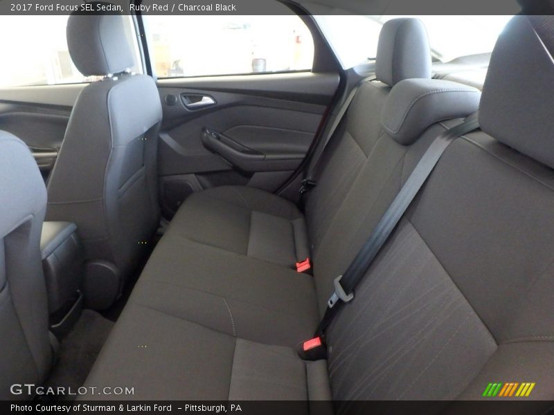 Ruby Red / Charcoal Black 2017 Ford Focus SEL Sedan