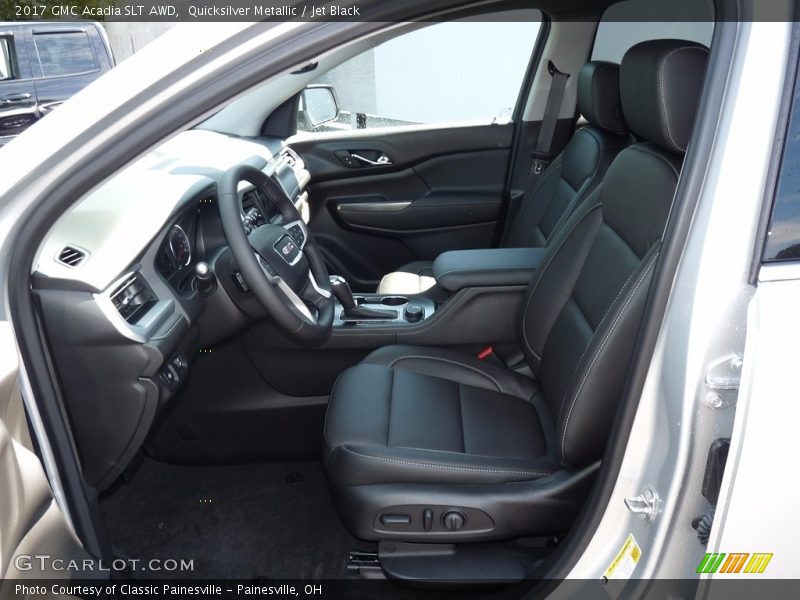 Quicksilver Metallic / Jet Black 2017 GMC Acadia SLT AWD