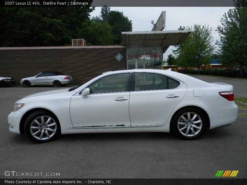 Starfire Pearl / Cashmere 2007 Lexus LS 460