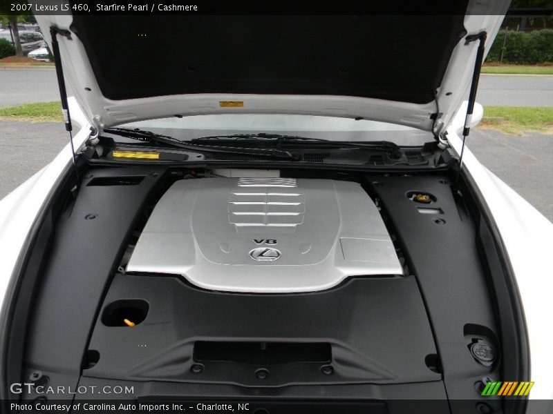 Starfire Pearl / Cashmere 2007 Lexus LS 460