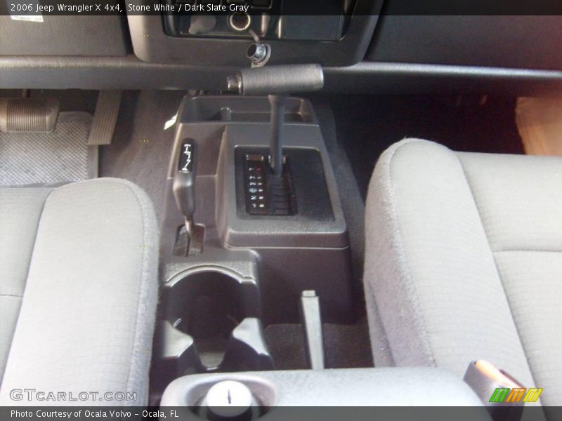 Stone White / Dark Slate Gray 2006 Jeep Wrangler X 4x4