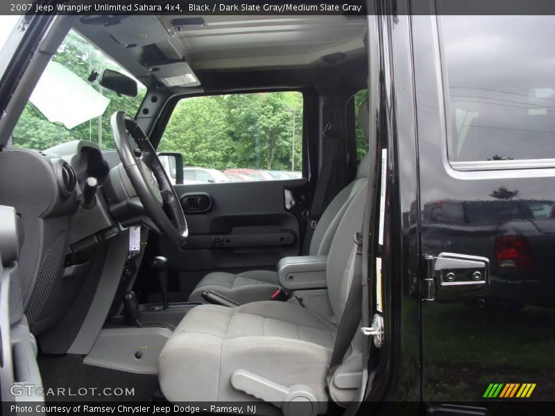 Black / Dark Slate Gray/Medium Slate Gray 2007 Jeep Wrangler Unlimited Sahara 4x4