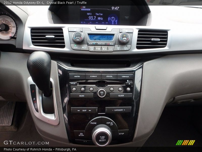Crystal Black Pearl / Truffle 2012 Honda Odyssey EX-L