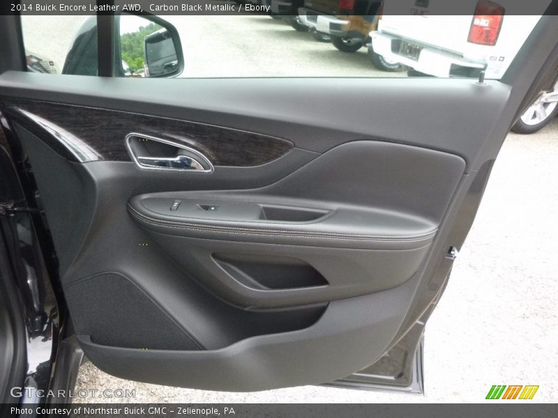 Carbon Black Metallic / Ebony 2014 Buick Encore Leather AWD