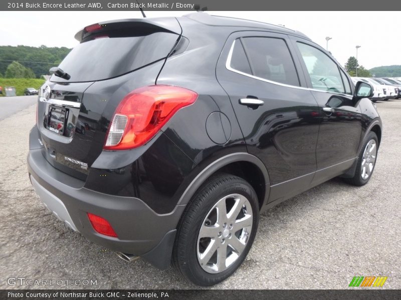 Carbon Black Metallic / Ebony 2014 Buick Encore Leather AWD