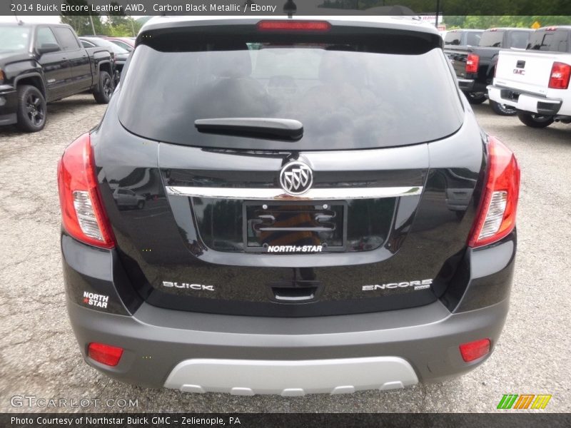 Carbon Black Metallic / Ebony 2014 Buick Encore Leather AWD
