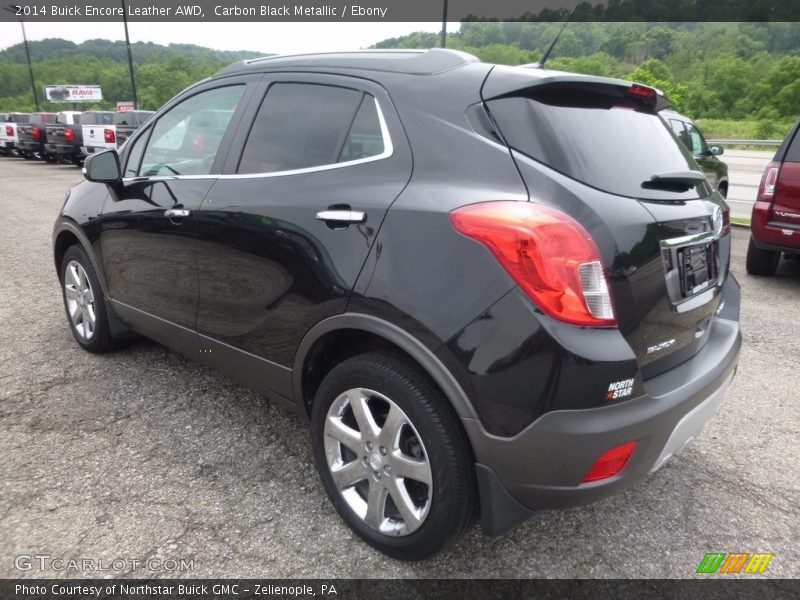 Carbon Black Metallic / Ebony 2014 Buick Encore Leather AWD