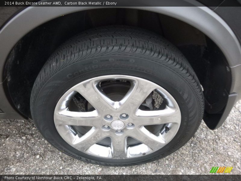 Carbon Black Metallic / Ebony 2014 Buick Encore Leather AWD