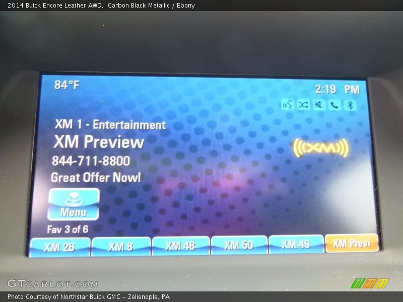 Carbon Black Metallic / Ebony 2014 Buick Encore Leather AWD